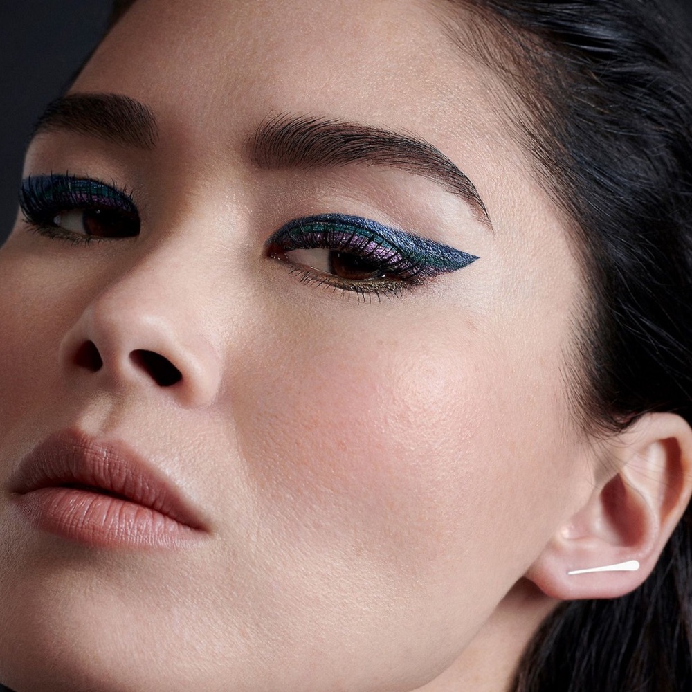 ⚫️ Lancôme Drama Liqui-Pencil Waterproof Eyeliner Gel Pencil 05 Seine Sparkle - Picture 2 of 9